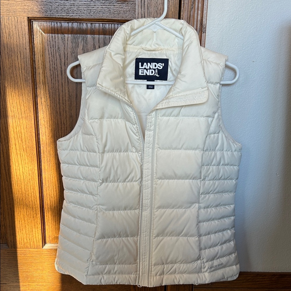 Lands End down vest